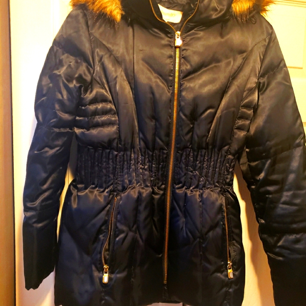 Down filled coat